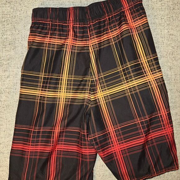 OP Red and Yellow Board Shorts Vibrant Swimwear - Picture 8 of 9